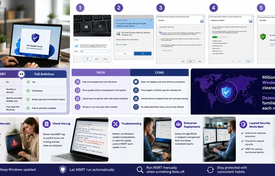 Microsoft Malicious Software Removal Tool (MSRT): The 2026 Guide