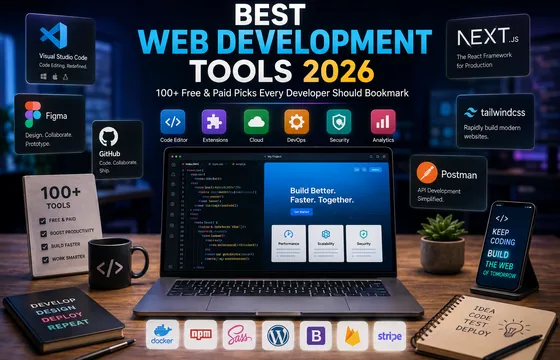 Best Web Development Tools 2026: 100+ Free and Paid Picks Every Developer Should Bookmark