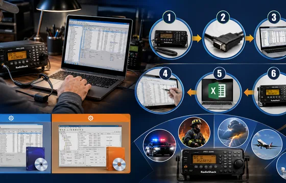 RadioShack PRO-2096 Software